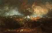 Joseph Mallord William Turner The Fifth Plague of Egypt Spain oil painting reproduction